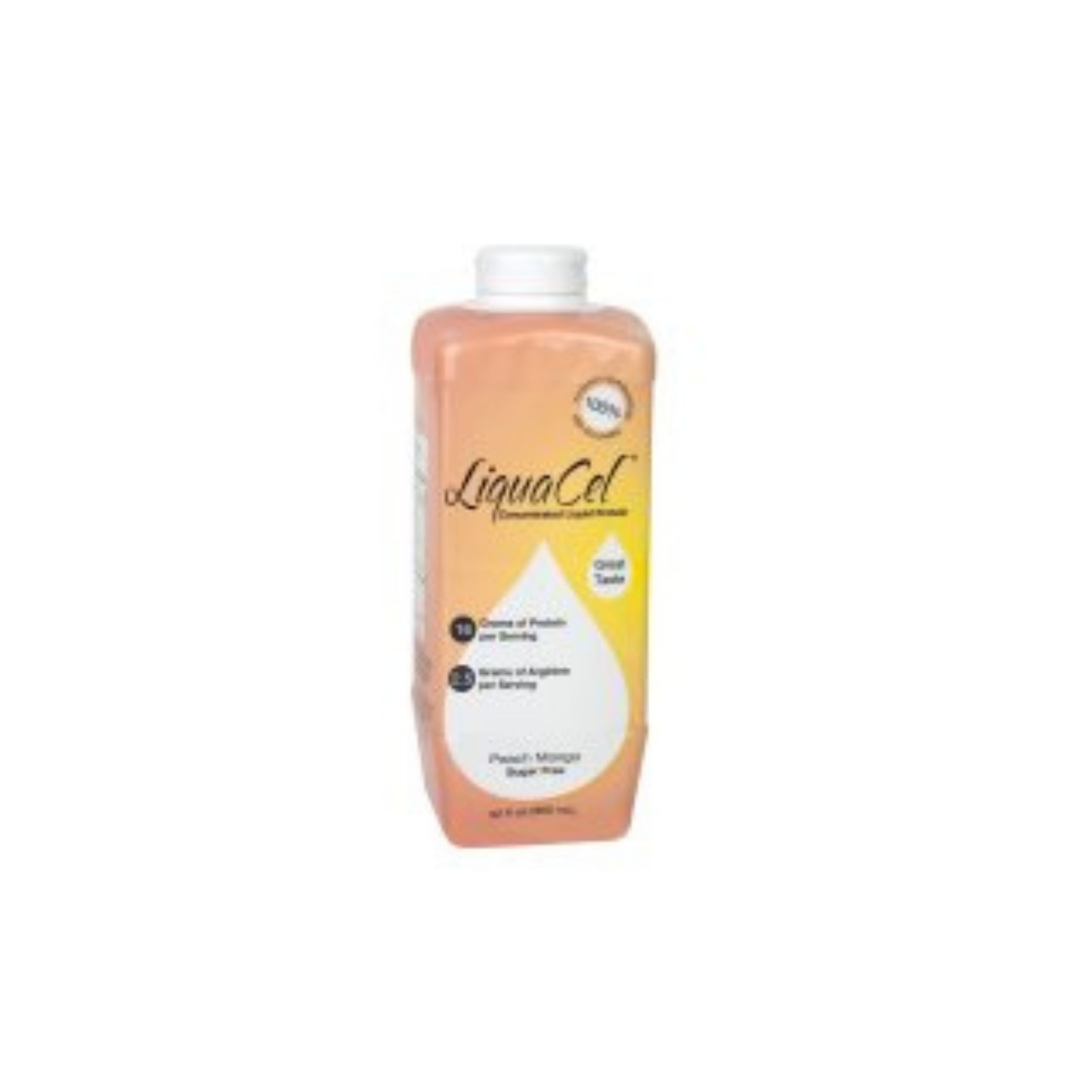 LiquaCel Peach Mango Oral Protein Supplement, 32 Oz. Bottle MK