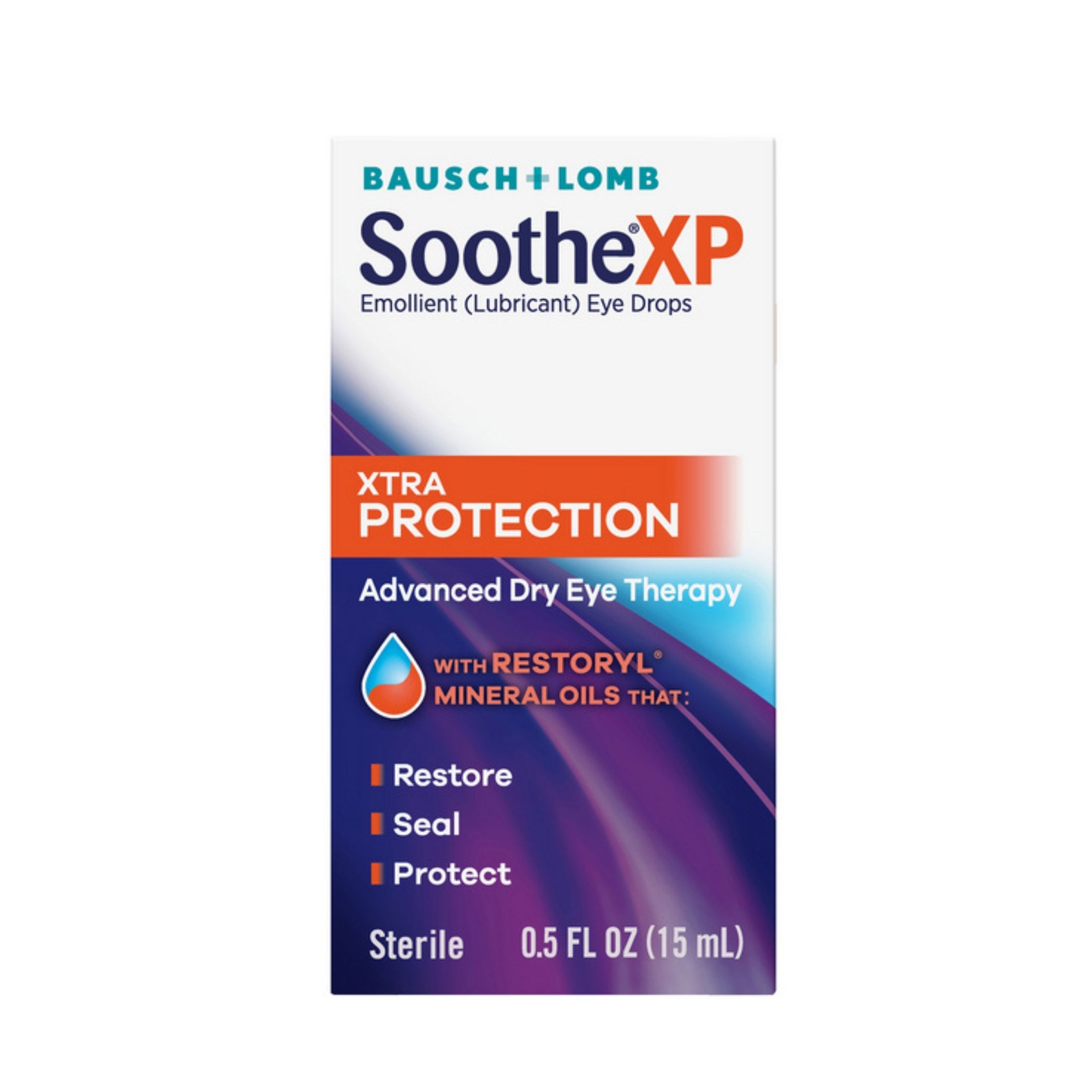 Bausch + Lomb Soothe Xtra Protection Dry Eye Drops 0.5 Oz