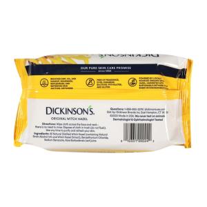 Dickinson's Original Refreshingly Clean Daily Cleansing Cloths, Witch Hazel And Aloe