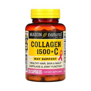 Mason Natural Vitamins Collagen 1500 Mg Plus Biotin & Vitamin C 120 Capsules