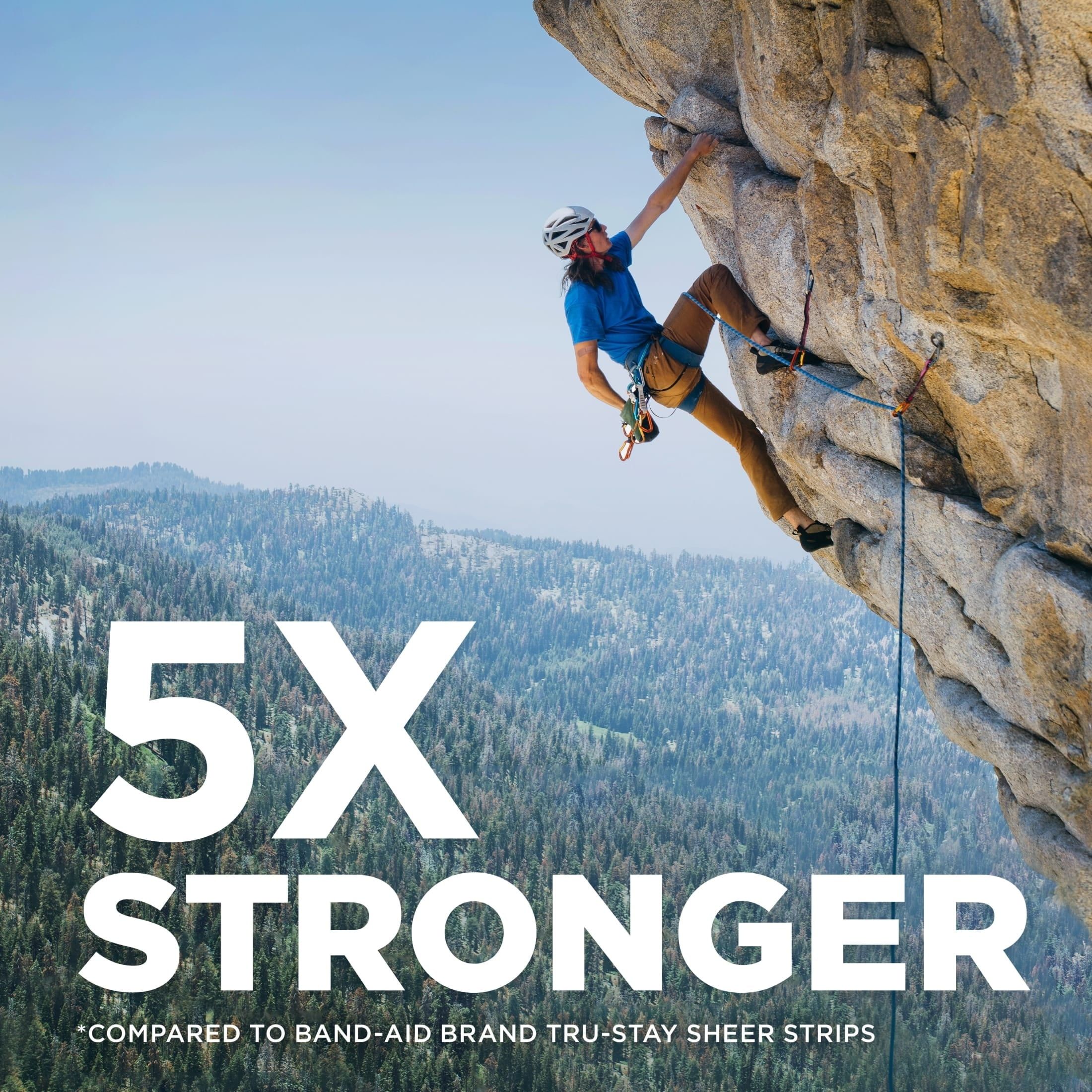 Band-Aid Brand Tough Strips All One Size Adhesive Bandages 60 Ct Box