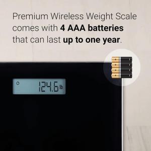A&D Medical Deluxe Connected Weight Scale