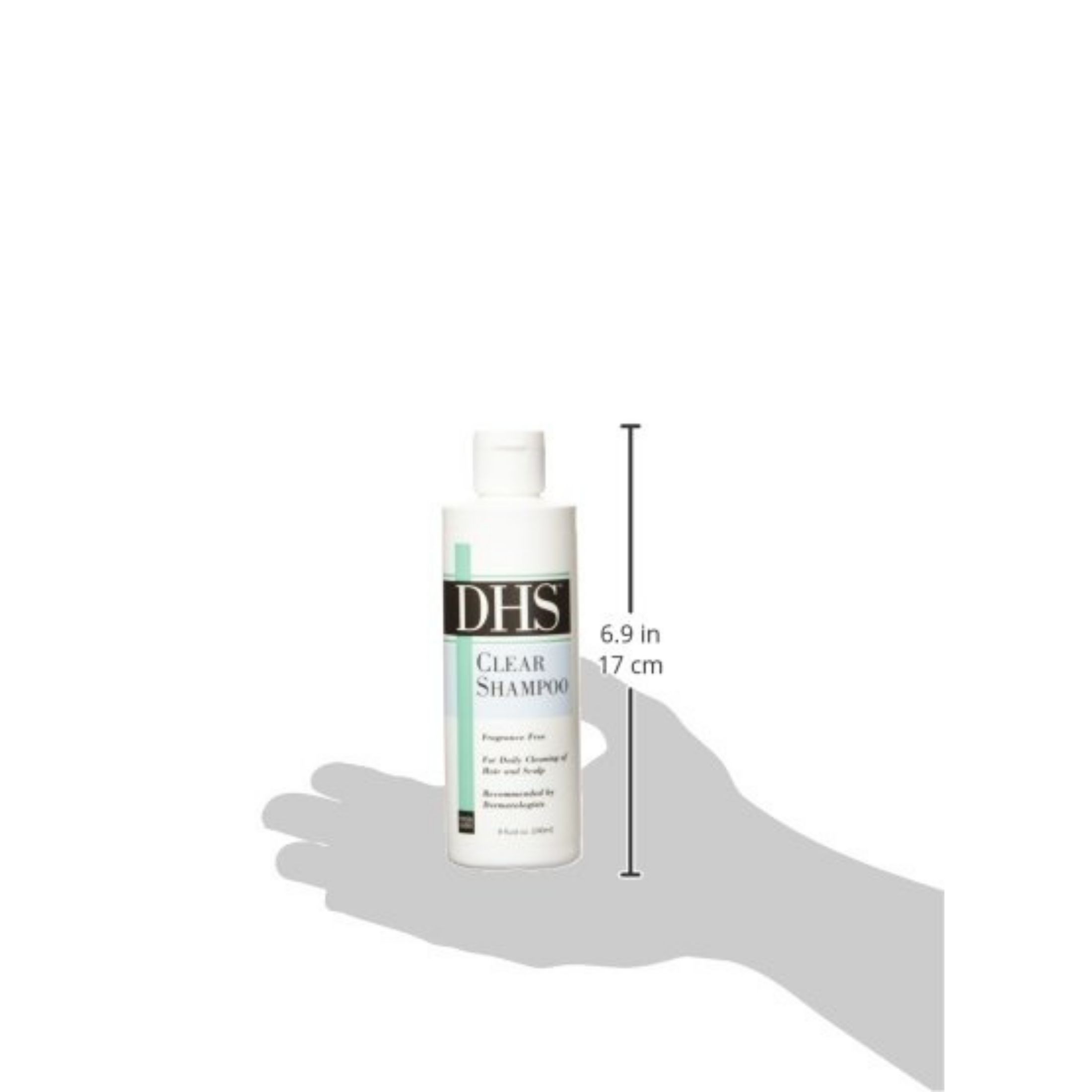DHS El Claro Champú Libre De Fragancias 8 Oz