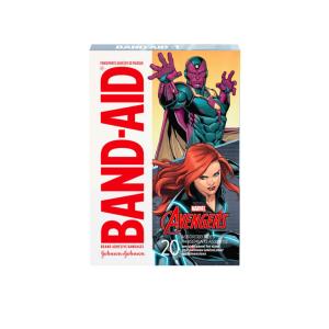 Band-Aid Brand Adhesive Bandages For Minor Cuts, Marvel Avengers Characters, Assorted Sizes