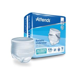Attends Bariatric Underwear, Heavy Absorbency