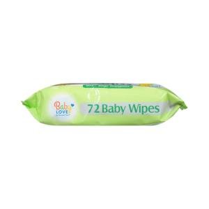 Baby Love Wipes, Soothing Aloe Vera