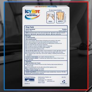 Icy Hot Medicated Micro Patch, Ultra Strength, Back, Shoulder, Elbow, Neck, Knee & Small Areas