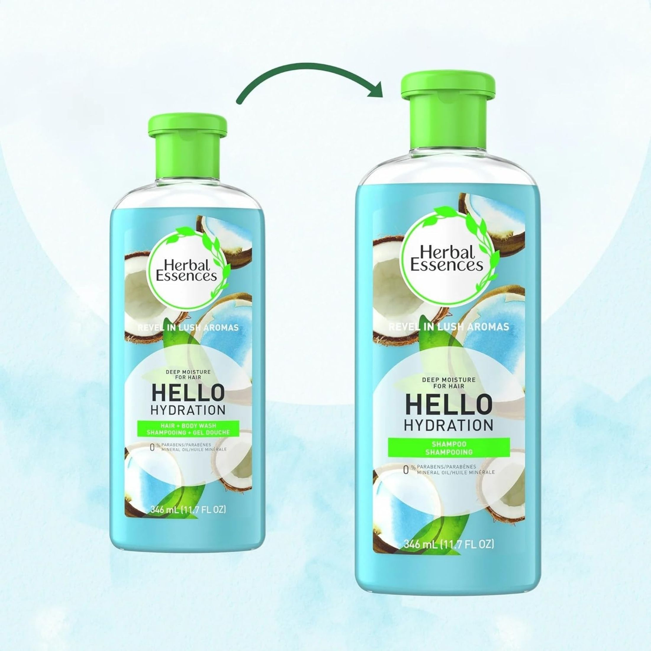 Procter & Gamble USA Herbal Essences Hello Hydration Shampoo Body Wash 346 mL