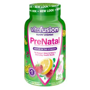 Vitafusion Gummy Vitamins, Prenatal, Raspberry Lemonade Flavor