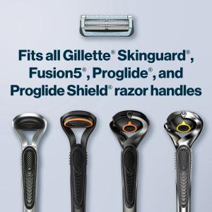 Gillette Skin Guard Men's Razor Blades, 4 Blade Refills
