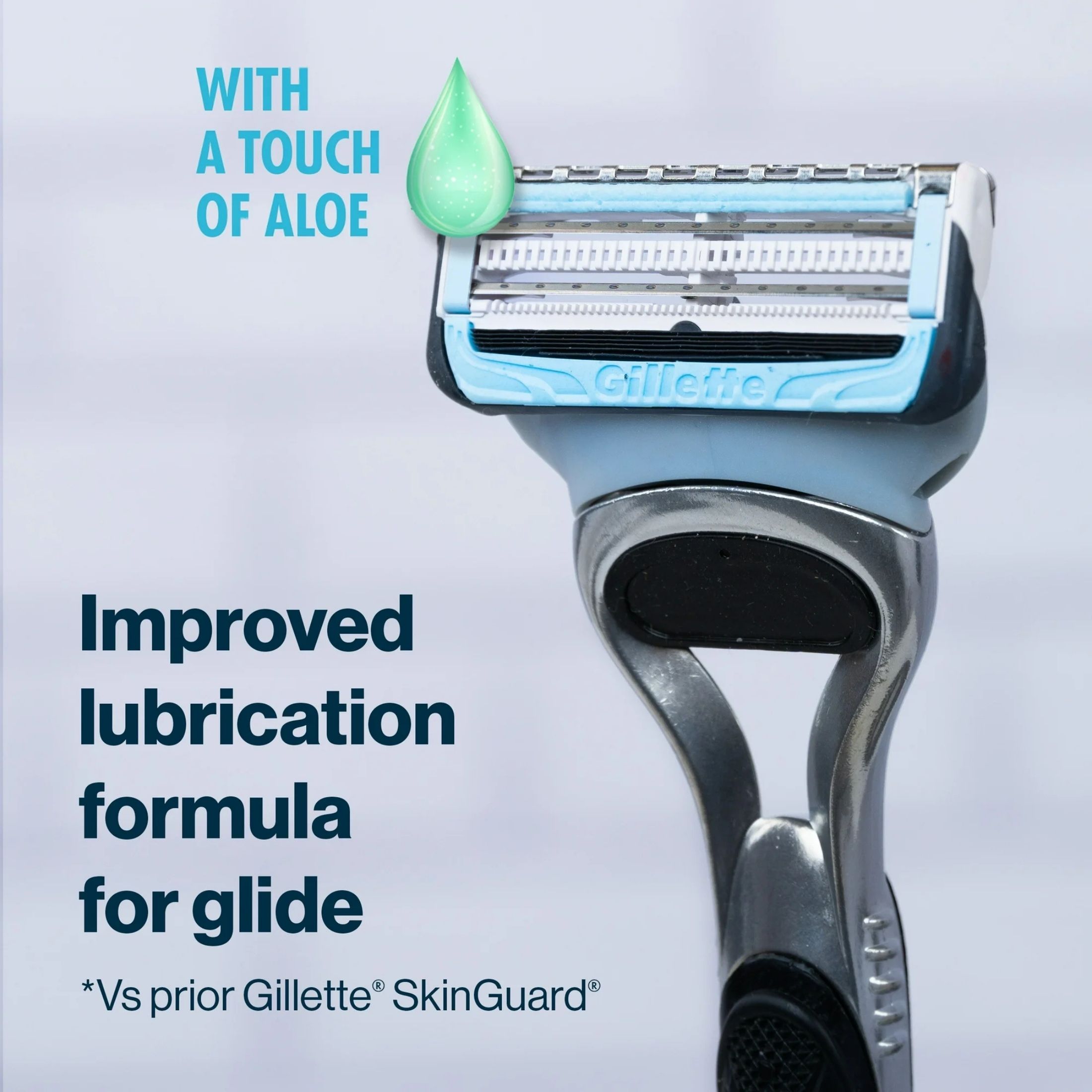 Gillette Skin Guard Men's Razor Blades, 4 Blade Refills