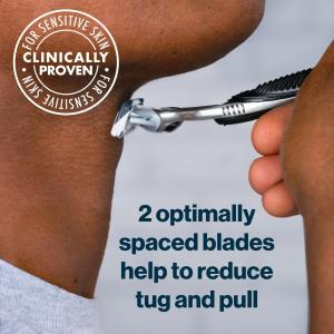 Gillette Skin Guard Men's Razor Blades, 4 Blade Refills