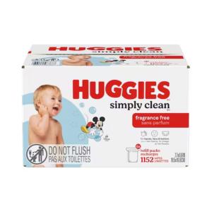 Huggies Simply Clean Wipes, Fragrance Free, Disney Mickey Mouse & Friends