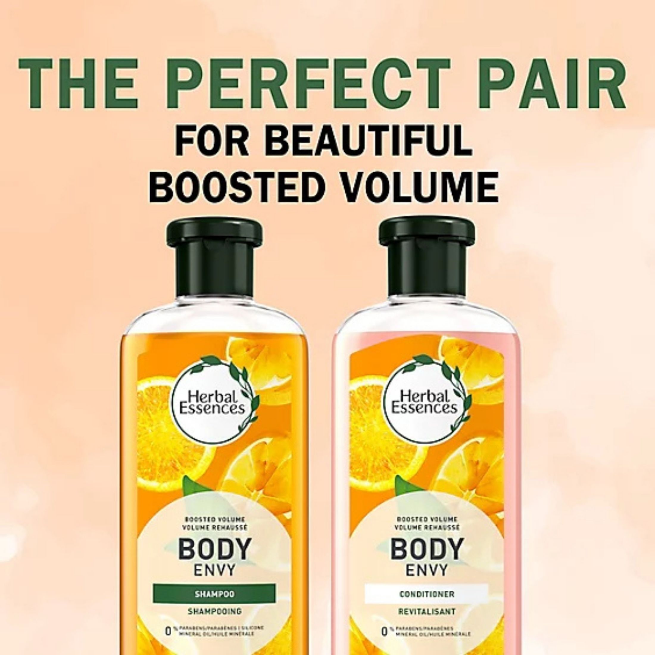 Herbal Essences Body Envy Shampoo 11.7 Fl Oz