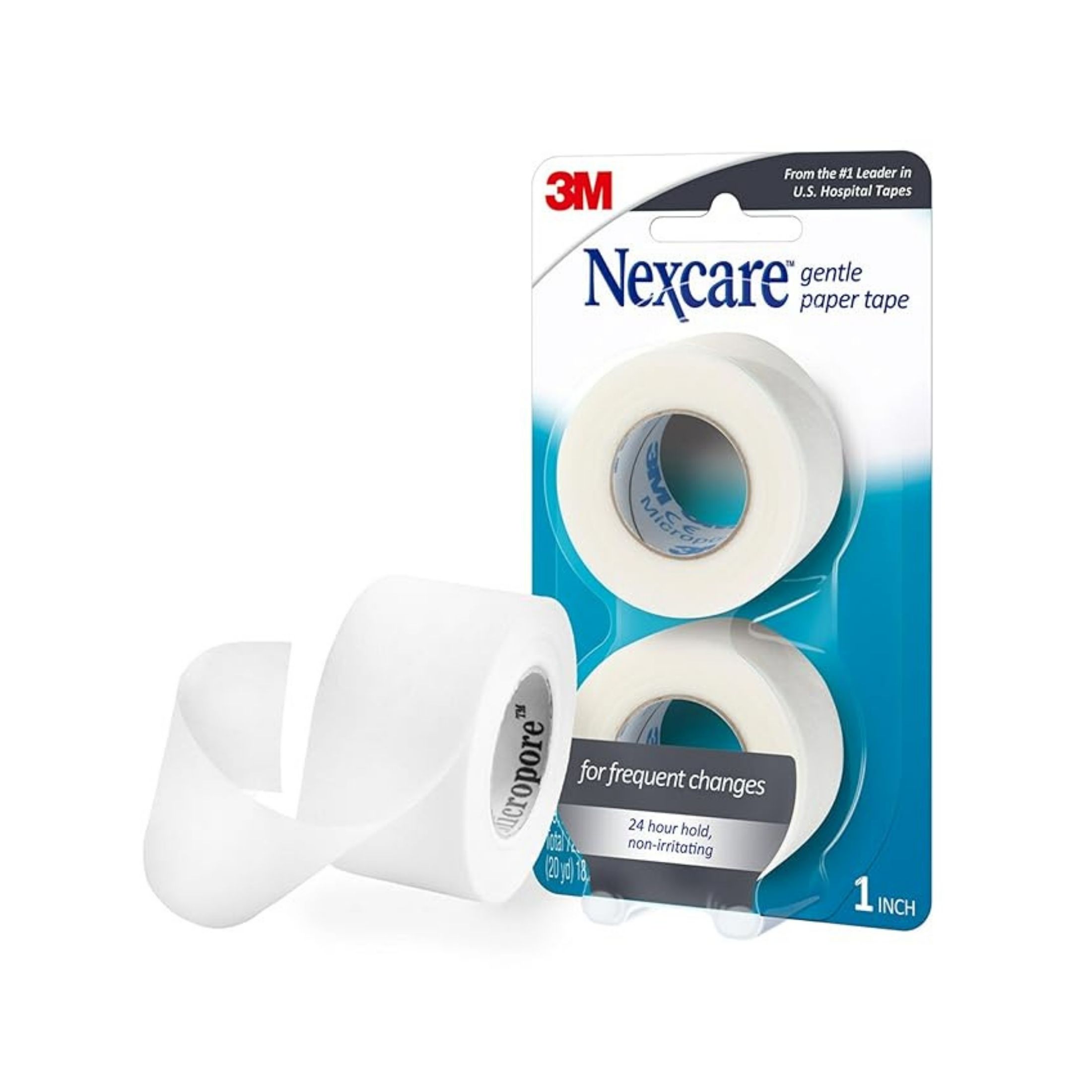 Nexcare Gentle Paper First Aid Tape, 2 Inches X 10 Yards