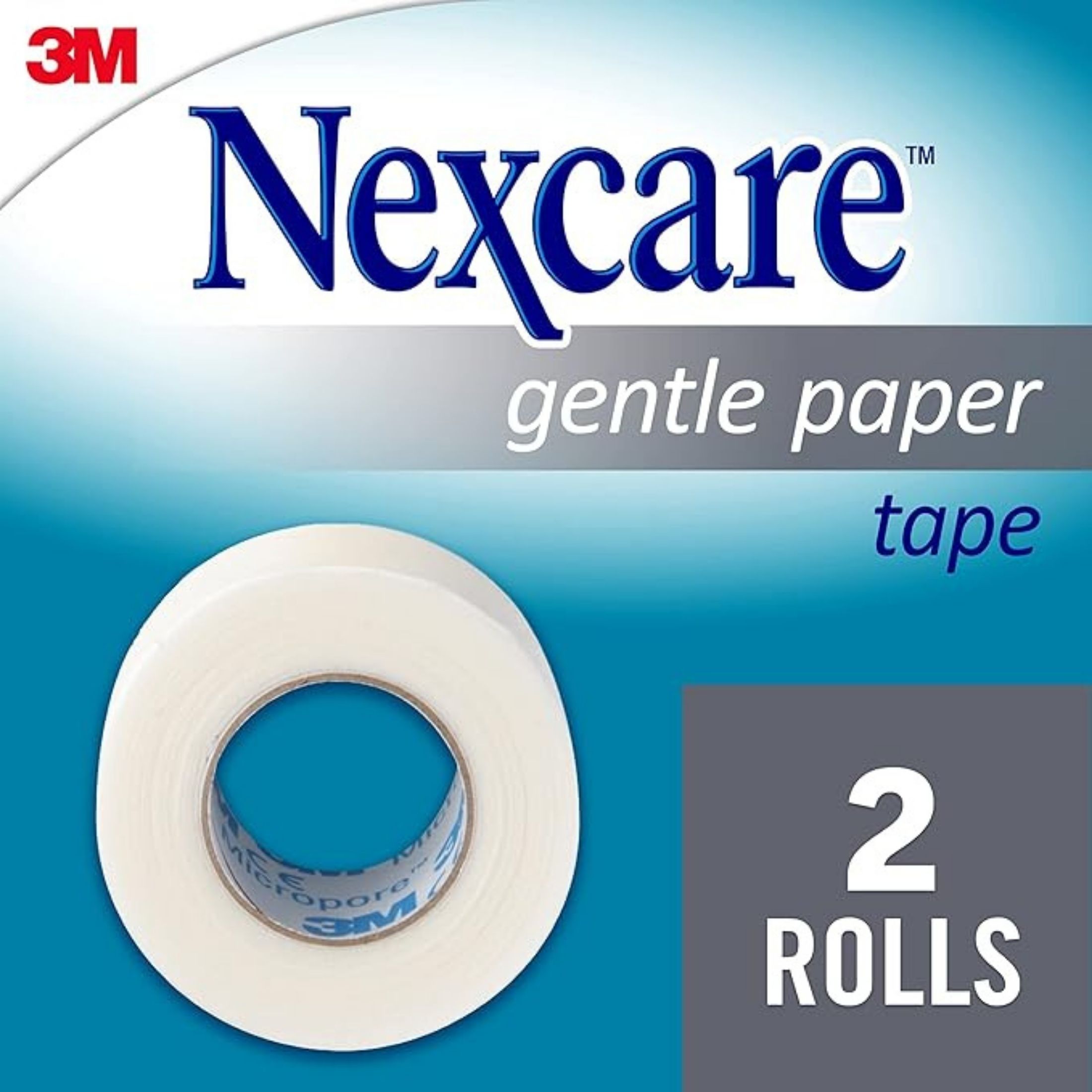 Nexcare Gentle Paper First Aid Tape, 2 Inches X 10 Yards