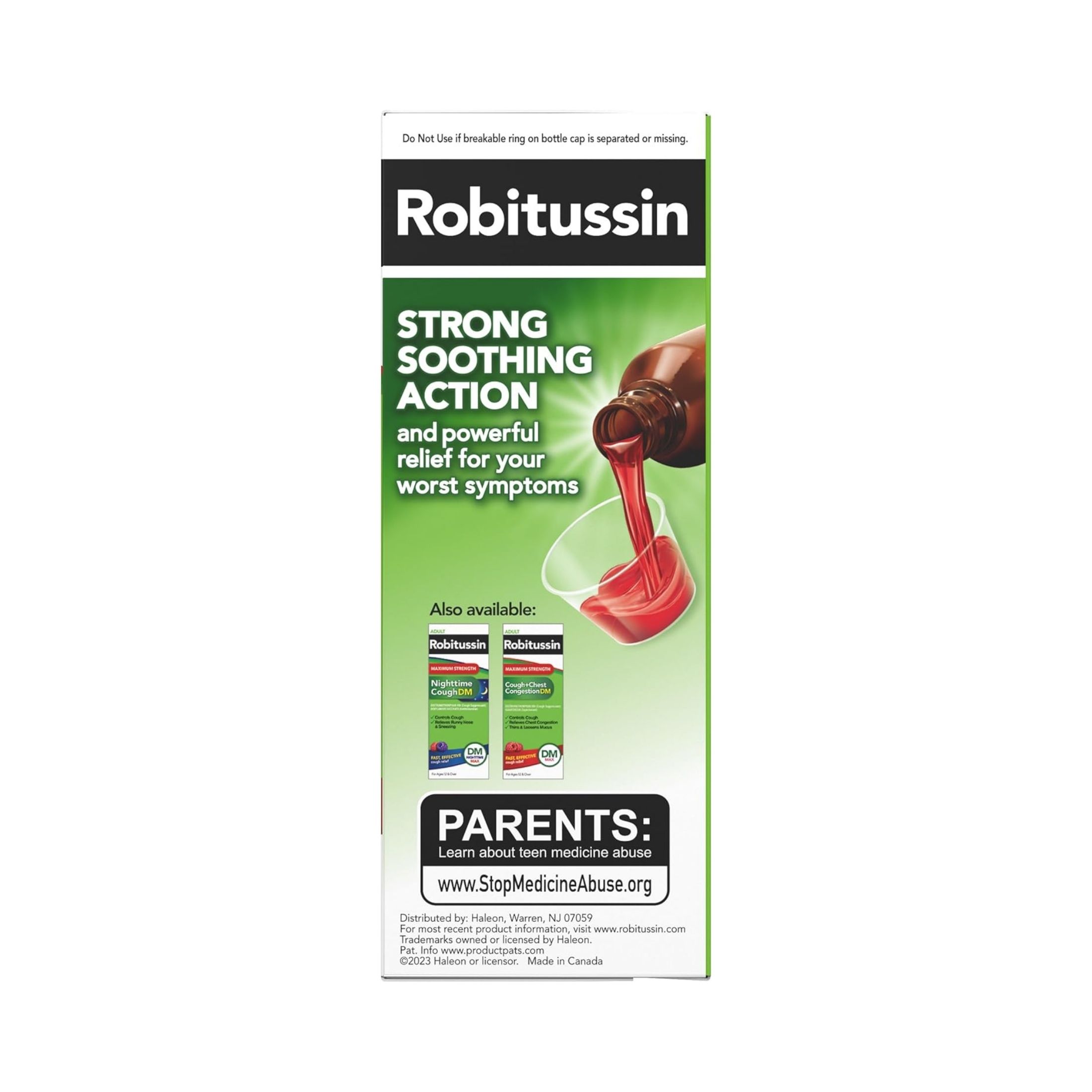 Robitussin Maximum Strength Severe Multi-Symptom Cough Cold + Flu Nighttime Raspberry 4 Fl Oz