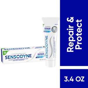 Sensodyne Repair & Protect Whitening Fluoride Toothpaste For Sensitive Teeth