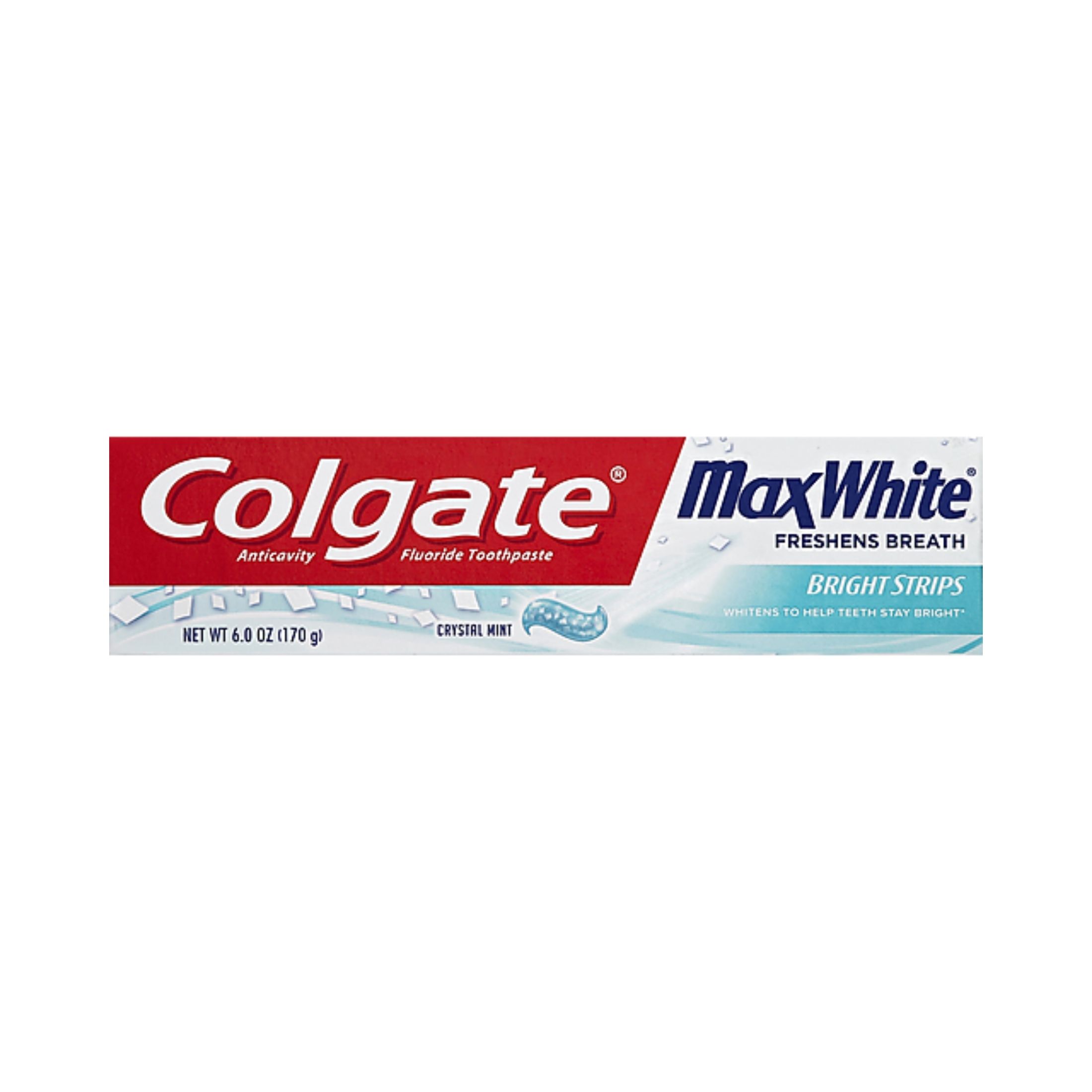 Colgate Anticavity Fluoride Toothpaste Max White Crystal Mint