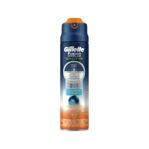 Gillette Fusion ProGlide Sensitive 2 In 1 Ocean Breeze Men's Shave Gel - 6oz