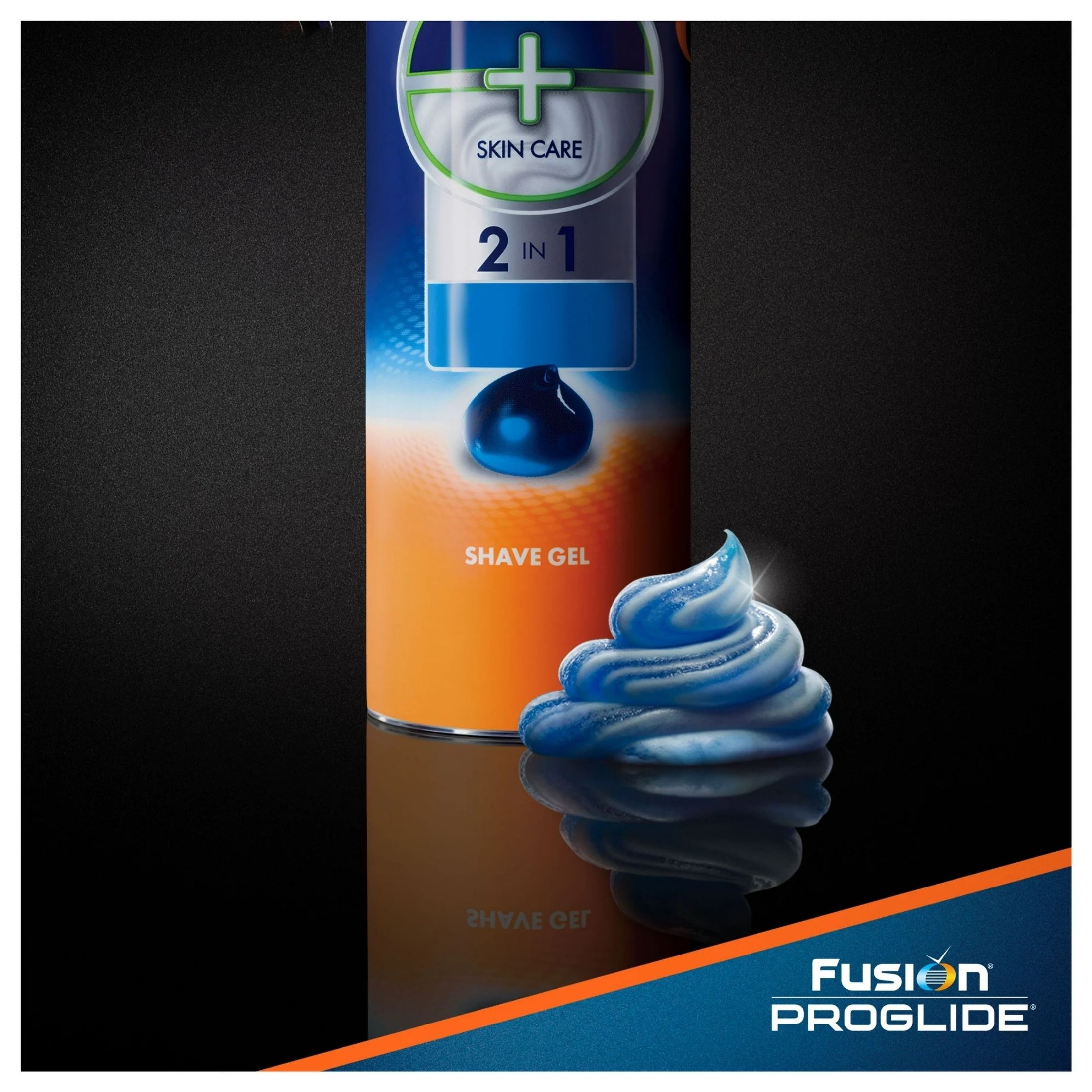 Gillette Fusion ProGlide Sensitive 2 In 1 Ocean Breeze Men's Shave Gel - 6oz