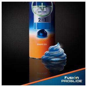 Gillette Fusion ProGlide Sensitive 2 In 1 Ocean Breeze Men's Shave Gel - 6oz