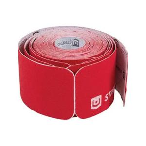 StrengthTape Kinesiology Tape 16 5m Roll Of 10 Precut Strips Red