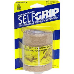 Dome Selfgrip Maximum Support Self-Adhering Beige Athletic Tape/Bandage 3 Inch