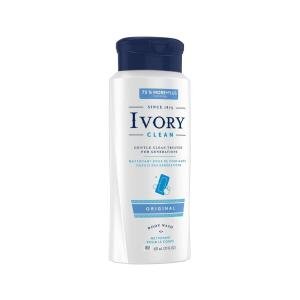 Ivory Mild & Gentle Body Wash, Original Scent, 21oz 21 Oz