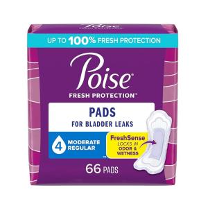 Always Discreet, Incontinence Pads, Moderate, Regular Length