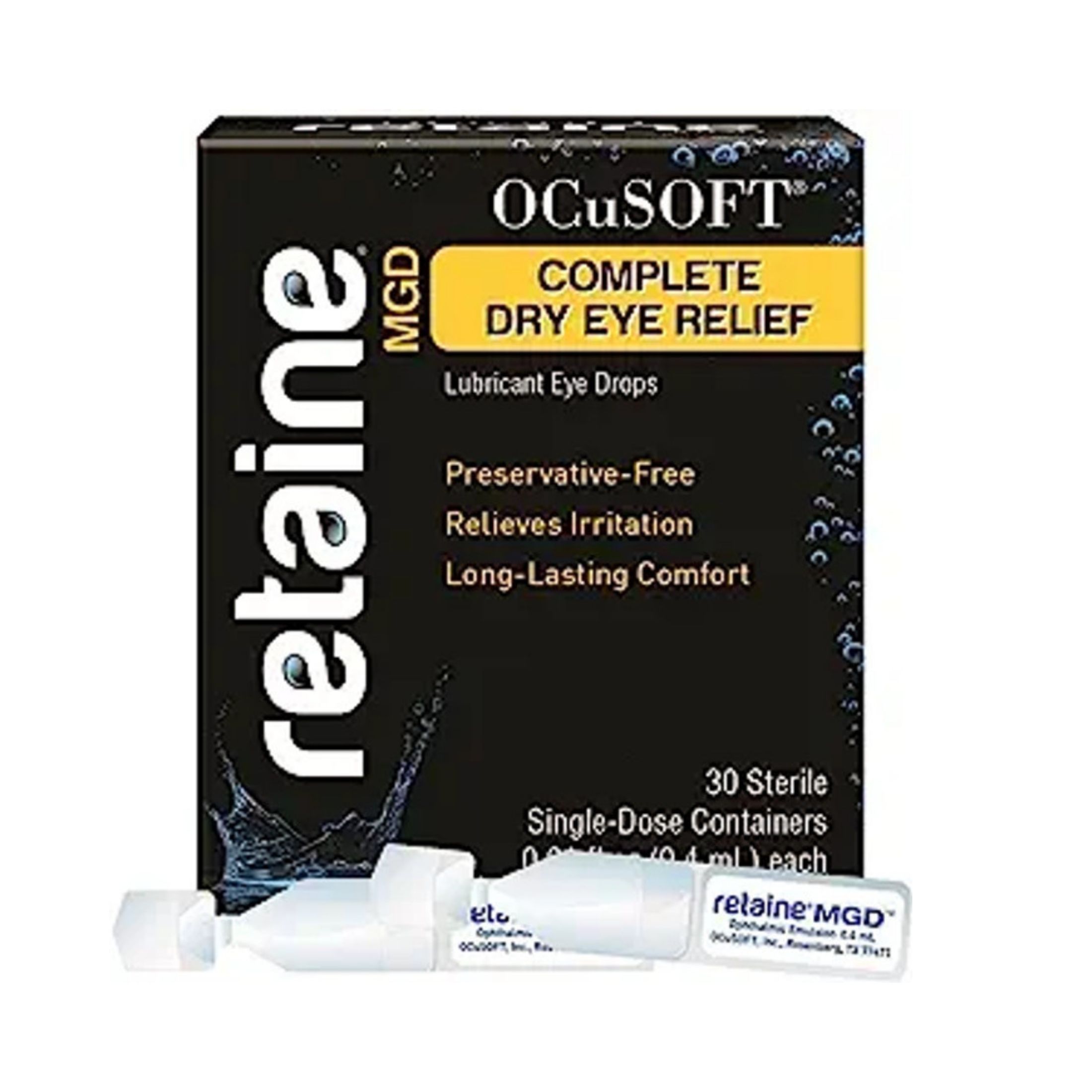 OCuSOFT Retaine MGD Complete Dry Eye Relief Lubricant Drops