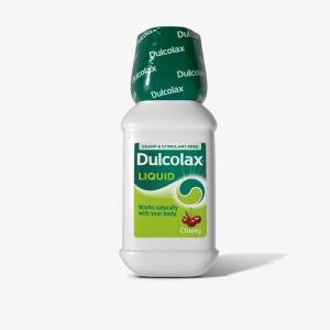 Dulcolax Saline Laxative, Liquid, Mint Flavor 12 Oz