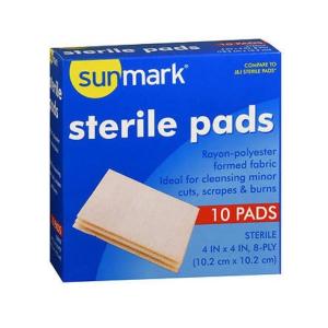 Sunmark Sm Sterile Pads 4 X4