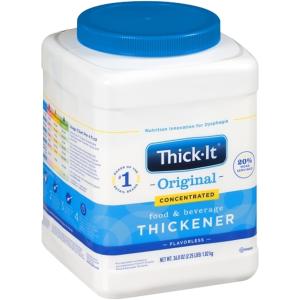 Thick-It Instant Food And Beverage Thickener, Unflavored Concentrated Powder - 36 Oz