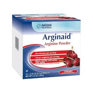 Arginaid Nestle Arginine Cherry Powder Packets .32oz