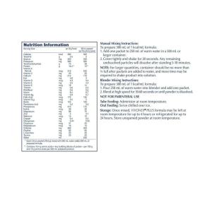 Vivonex Plus Unflavored Elemental Powder 6-2.8 Oz. Packs