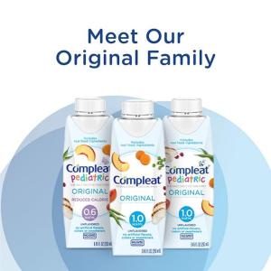 Compleat Tube Feeding Formula, Unflavored, 8.45 Oz