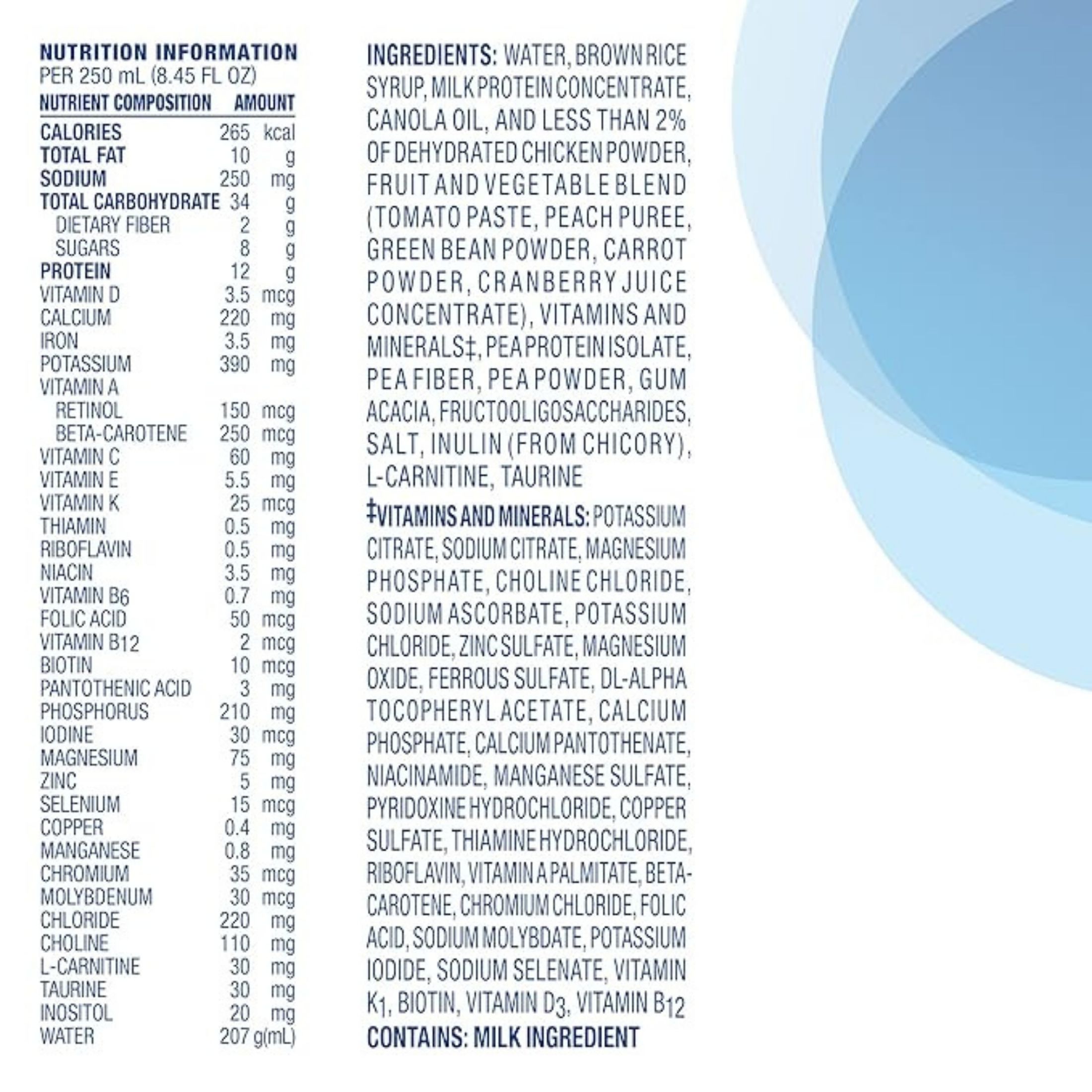Compleat Tube Feeding Formula, Unflavored, 8.45 Oz
