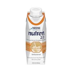 Nestle Nutren 2.0 Calorically-Dense Complete Nutrition, Unflavored, 8.45 Fl Oz
