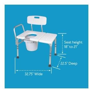 Carex Bathtub Transfer Bench With Opening