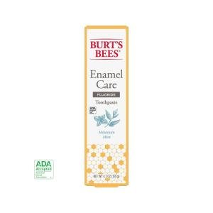 Burt's Bees Toothpaste, Fluoride, Enamel Care, Mountain Mint