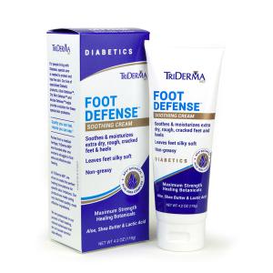 Triderma Diabetic Foot Defense Healing Cream, 4.2 Oz