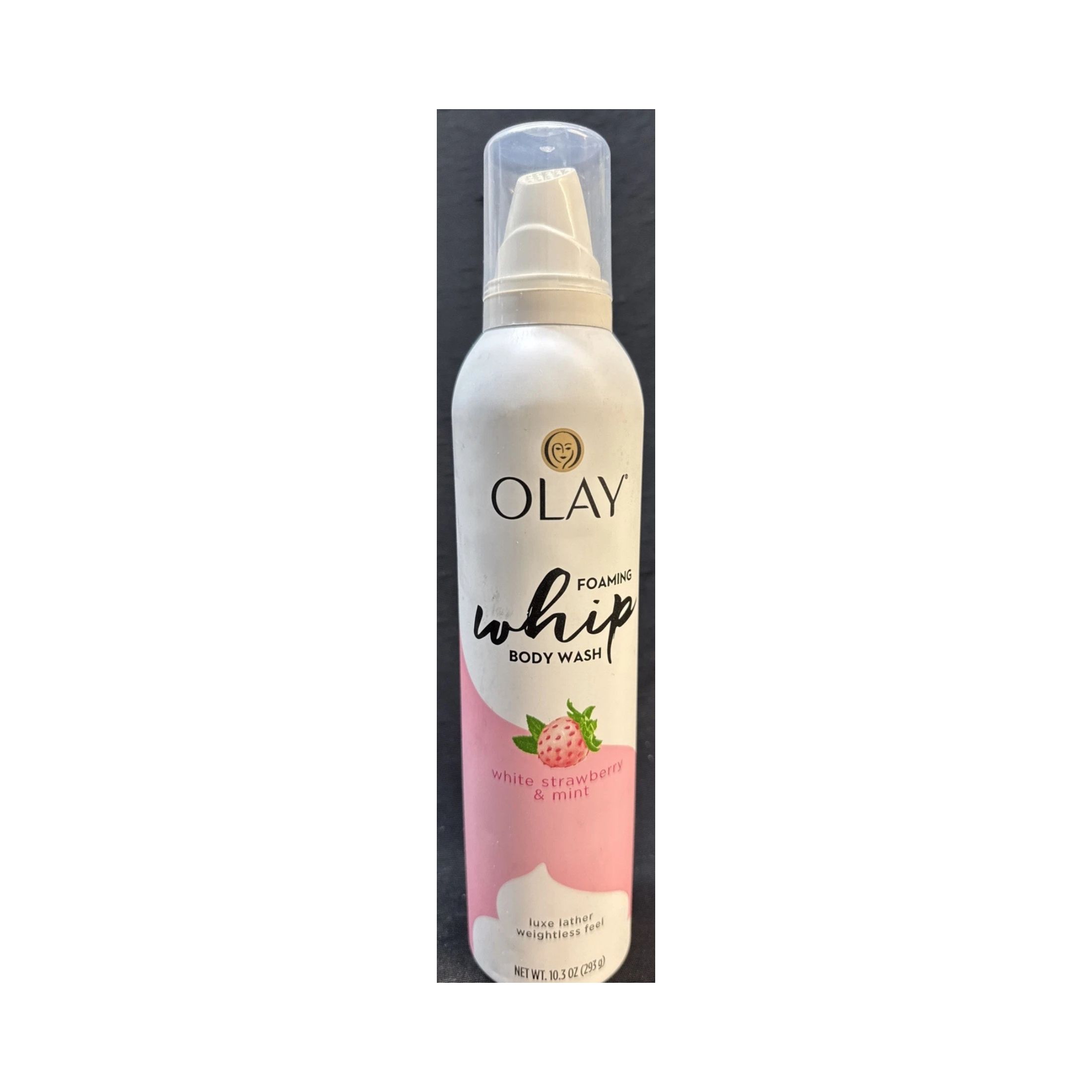 Olay Whip Body Wash, White Strawberry & Mint, Foaming