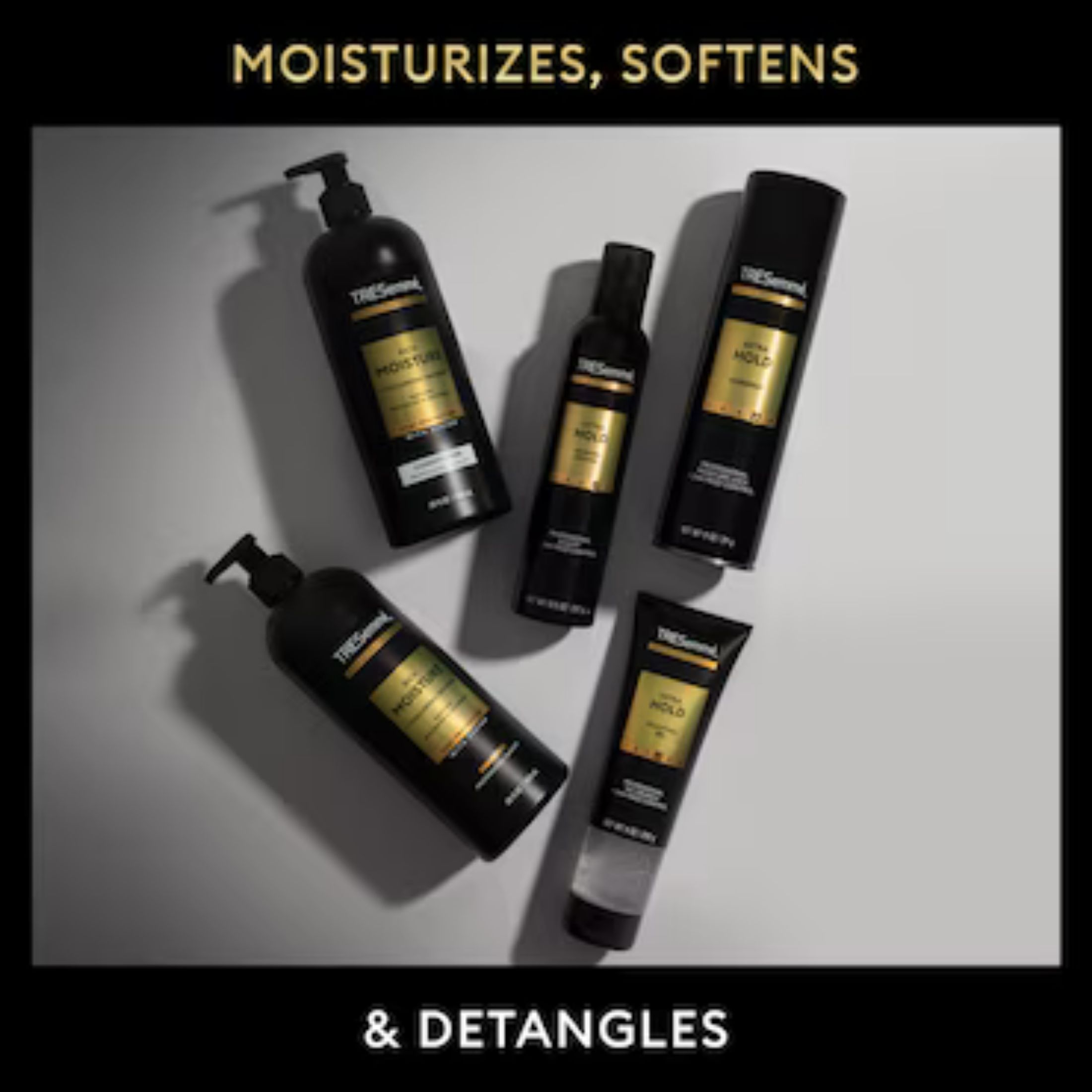 TRESemme Moisture Rich Vitamin Luxurious Shampoo For Dry Damaged Hair 28oz