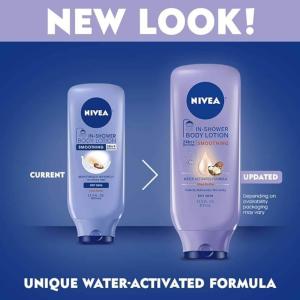 Nivea Body Lotion, In Shower, Smoothing, Shea Butter 13.5 Oz
