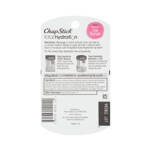 ChapStick Total Hydration Natural Conditioning Lip Scrub, Exfoliator Sugar Plum