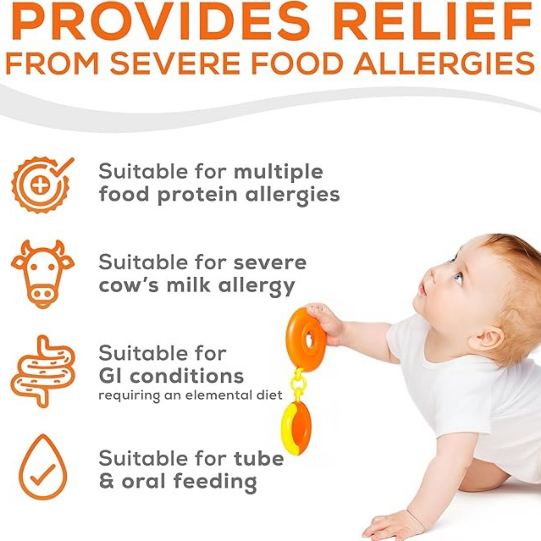 Puramino Infant Formula, Hypoallergenic, 0-24 Months 14.1 Oz