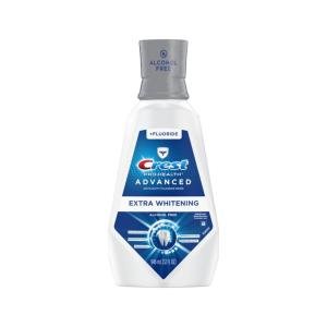 Crest Pro-Health Advanced Mouthwash, Alcohol Free, Extra Whitening, Energizing Mint Flavor, 946 mL (32 Fl Oz)