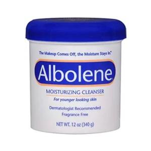 Albolene Moisturizing Cleanser Cream, Fragrance Free, 12 Oz