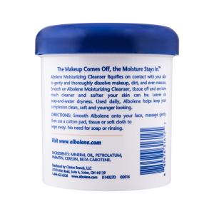 Albolene Moisturizing Cleanser Cream, Fragrance Free, 12 Oz